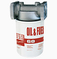 10 micron Fuel Filter with head PIUSI (10 micron, 18 GPM) F0777200A