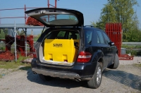 Carrytank 220 Gasoline fuel transfer tank with manual pump automatic nozzle (CARRYTANK220BMAN)