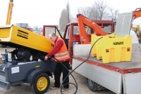 Carrytank 440 Diesel fuel transfer tank with 24V pump automatic nozzle (CARRYTANK440E040204)