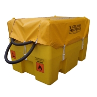 Carrytank 220 Gasoline fuel transfer tank with manual pump automatic nozzle (CARRYTANK220BMAN)