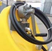 Emilcaddy 110 Portable diesel fuel tank with rotary manual pump manual nozzle (EMILCADDY110G1M)