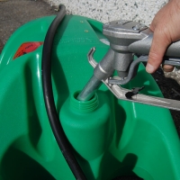 Emilcaddy 55 Portable gas fuel tank with 12V pump with automatic nozzle (EMILCADDY55B2EX50)