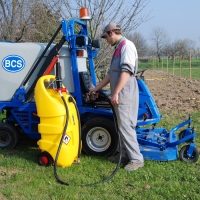 Emilcaddy 55 Portable diesel fuel tank with 24V pump with manual nozzle (EMILCADDY55GA102)