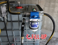 Aviation IBC storage and dispenser