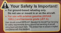 Aviation aircraft refueling pump GPI M-150S-AV-PO (12V, 15 GPM) 110000-200