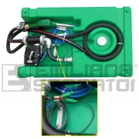 Carrytank 220 Gasoline fuel transfer tank with manual pump automatic nozzle (CARRYTANK220BMAN)