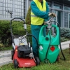 Emilcaddy 110 Portable gas fuel tank with rotary manual pump manual nozzle (EMILCADDY110B1M)